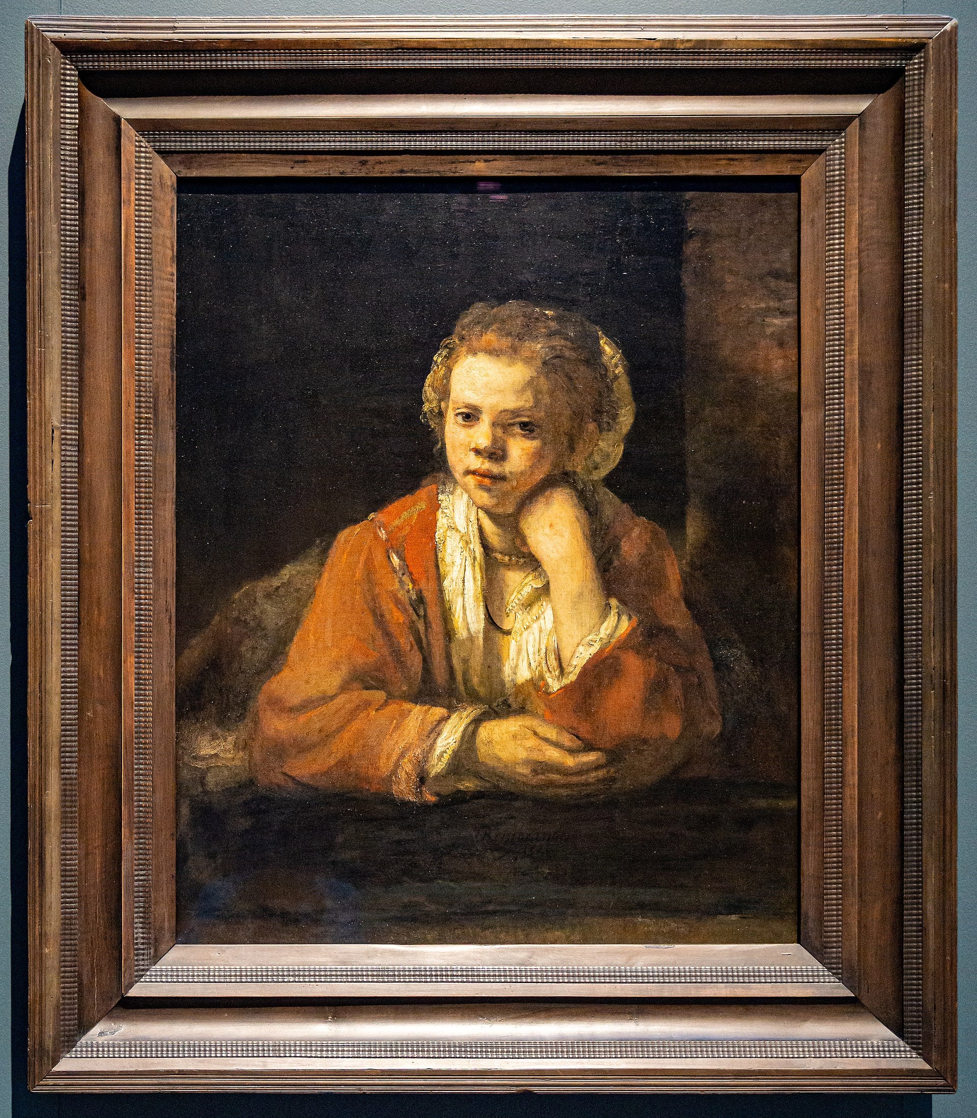 Dziewczyna w kuchni - Rembrandt