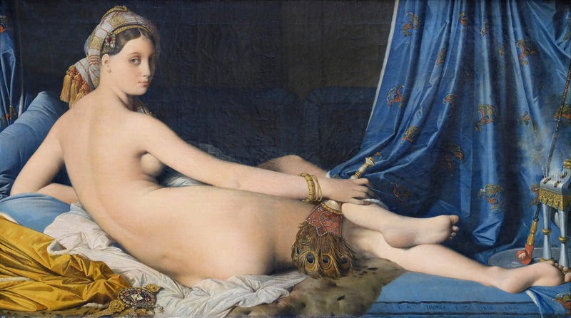 Wielka Odaliska - Jean-Auguste-Dominique Ingres