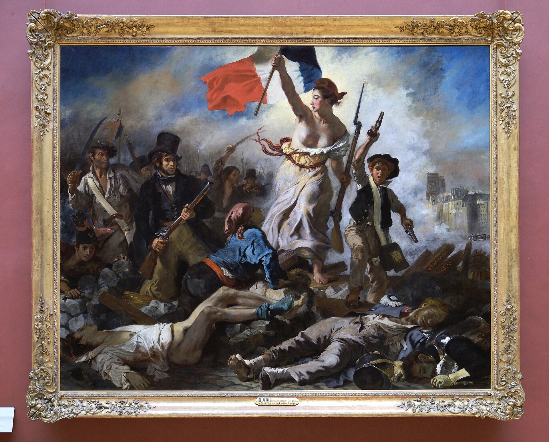 Wolność prowadząca lud - Eugène Delacroix