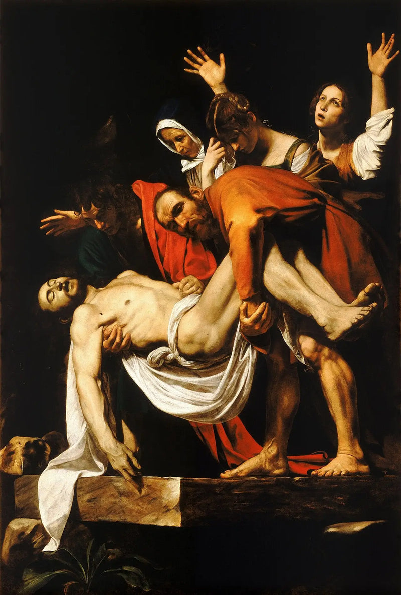 Złożenie do grobu - Caravaggio