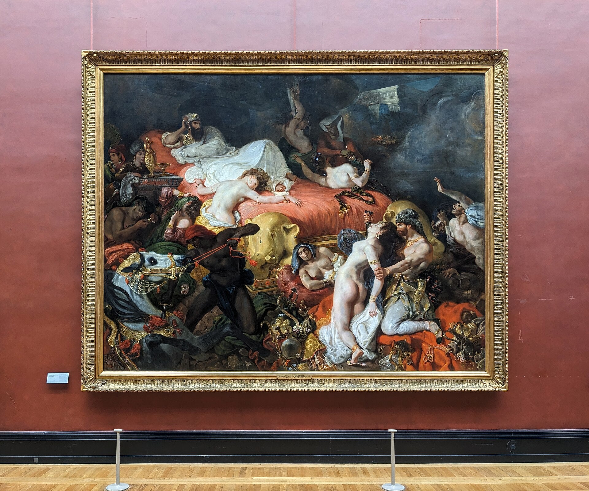 Śmierć Sardanapala - Eugène Delacroix