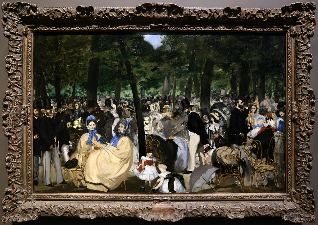 Muzyka w Tuileries - Édouard Manet