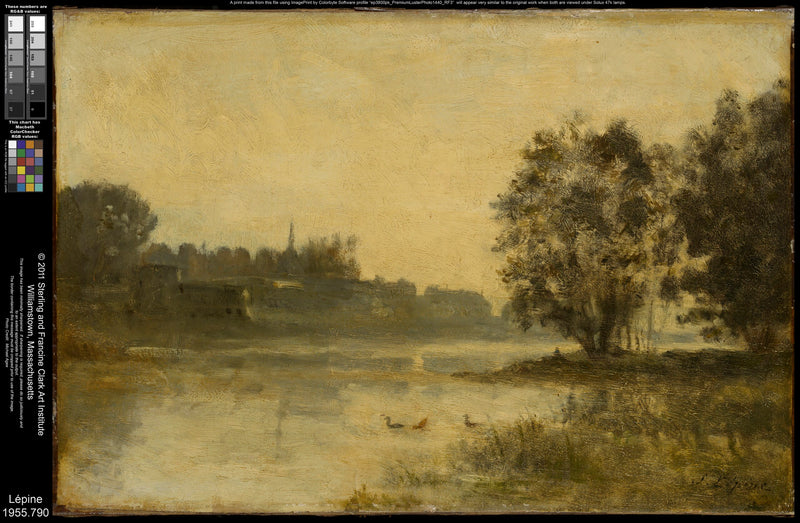 Sekwana w Conflans-Sainte-Honorine - Stanislas Lépine