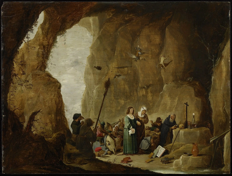 Pokusa świętego Antoniego - David Teniers Młodszy