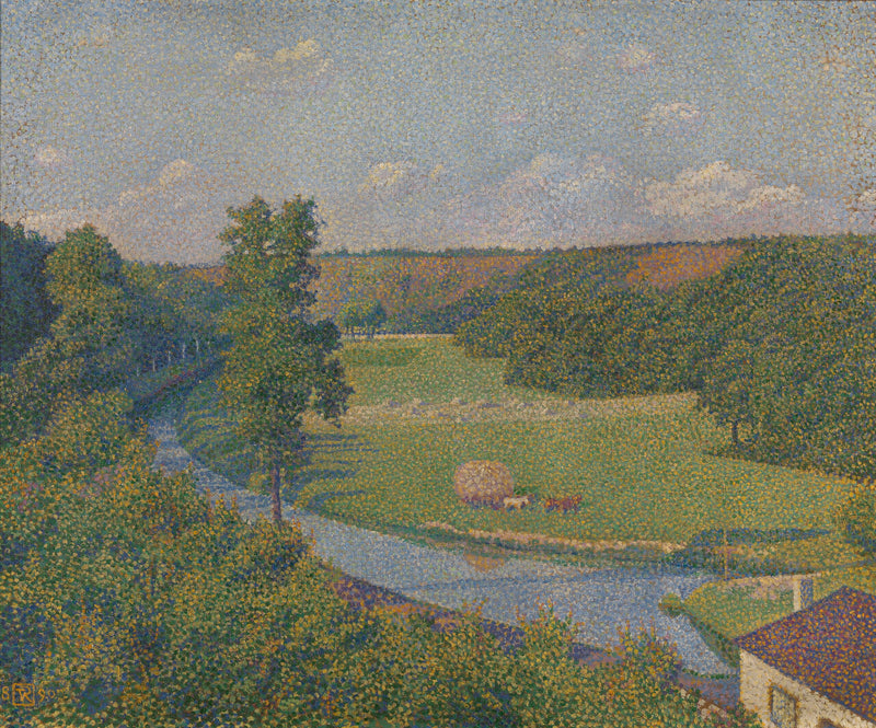 Dolina Sambre - Théodore van Rysselberghe
