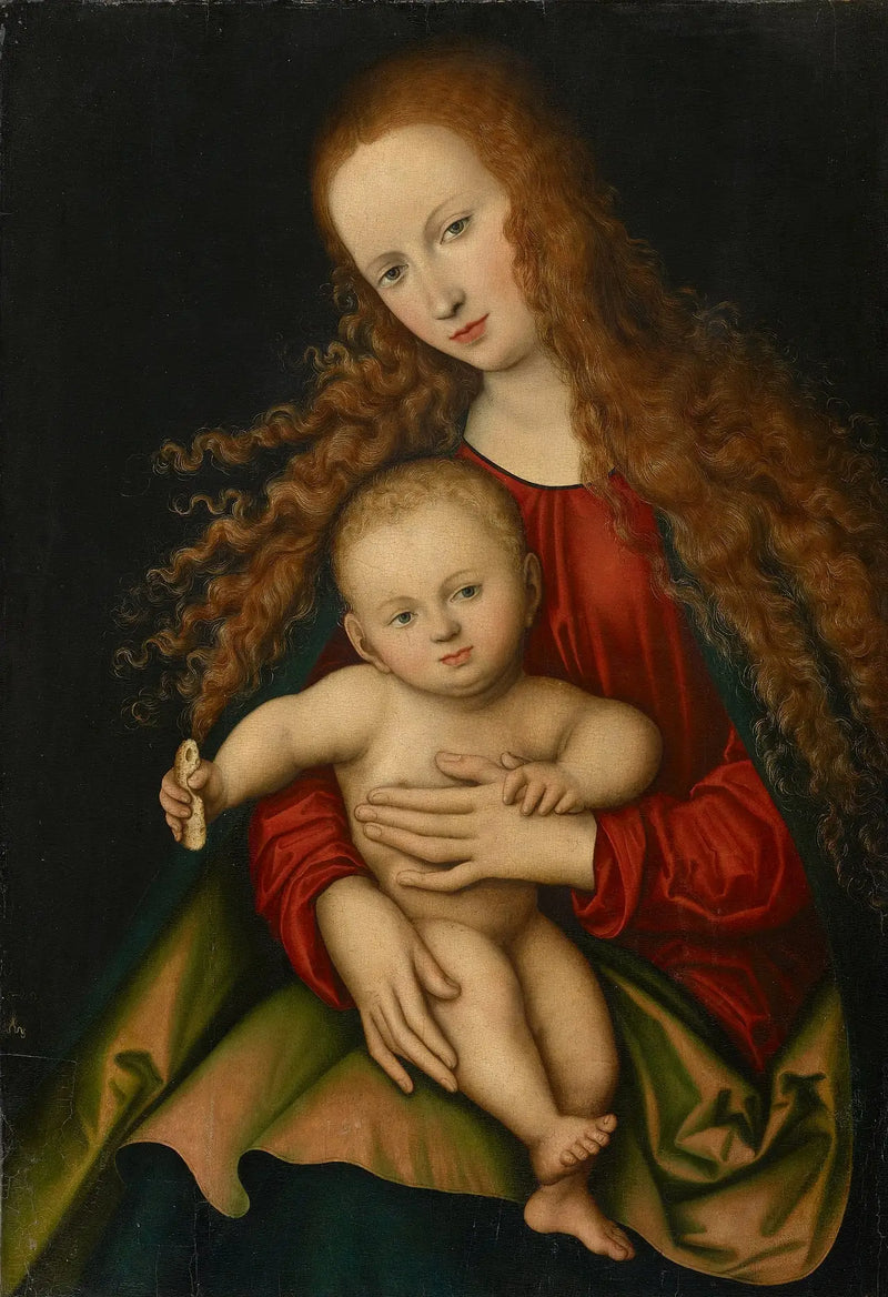 Matka Boska z Dzieciątkiem - Lucas Cranach Starszy