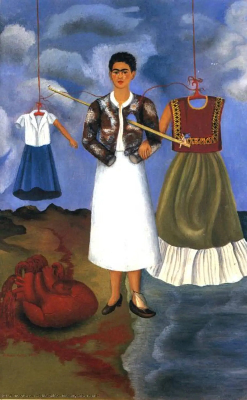Pamięć lub serce - Frida Kahlo