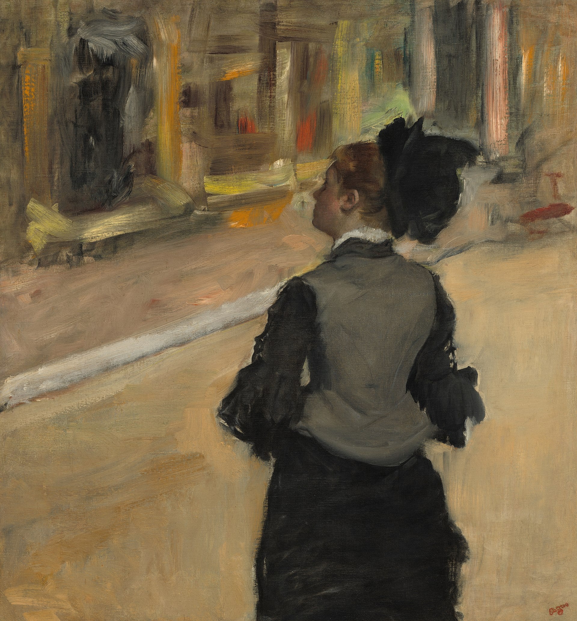 Wizyta w muzeum - Edgar Degas