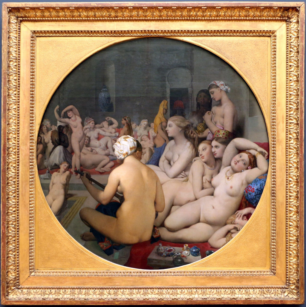 Łaźnia turecka - Jean-Auguste-Dominique Ingres