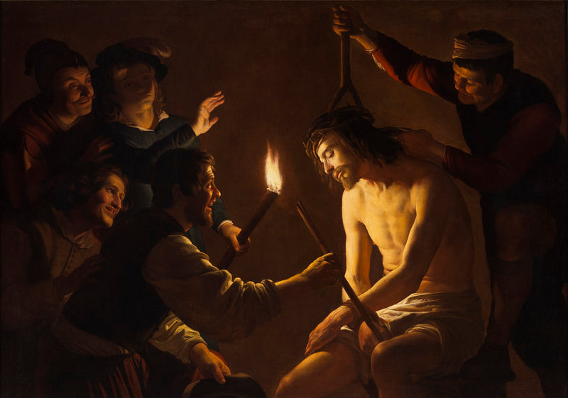 Chrystus z cierniami - Gerrit van Honthorst