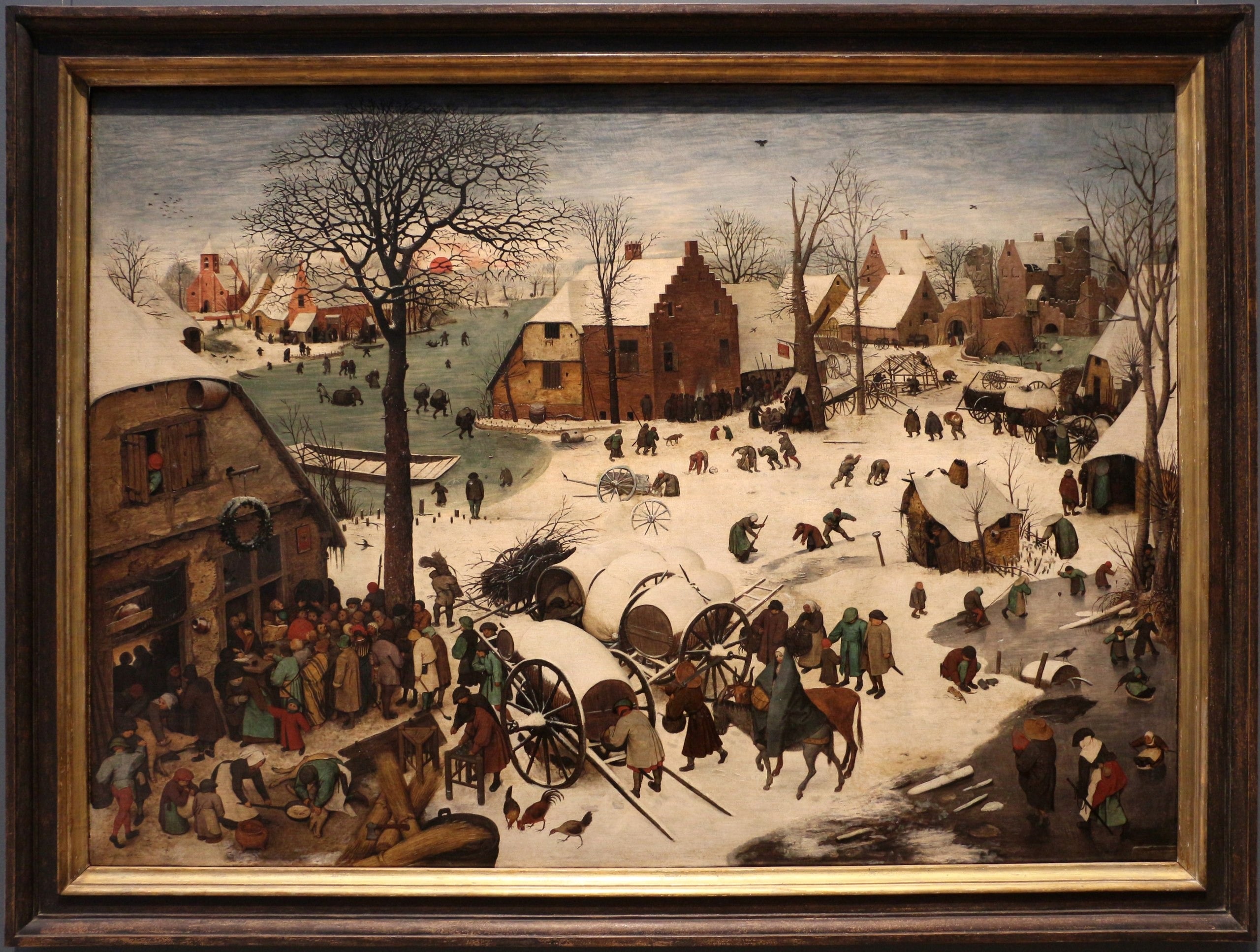 Spis ludności Betlejem - Pieter Brueghel Starszy