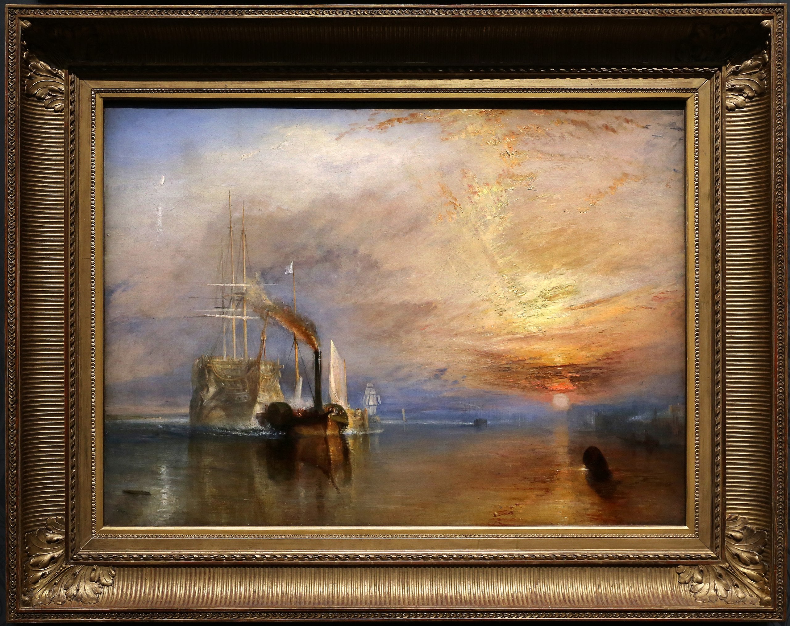 Ostatnia podróż Téméraire - J. M. W. Turner