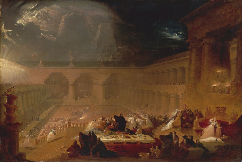 Uczta Baltazara - John Martin