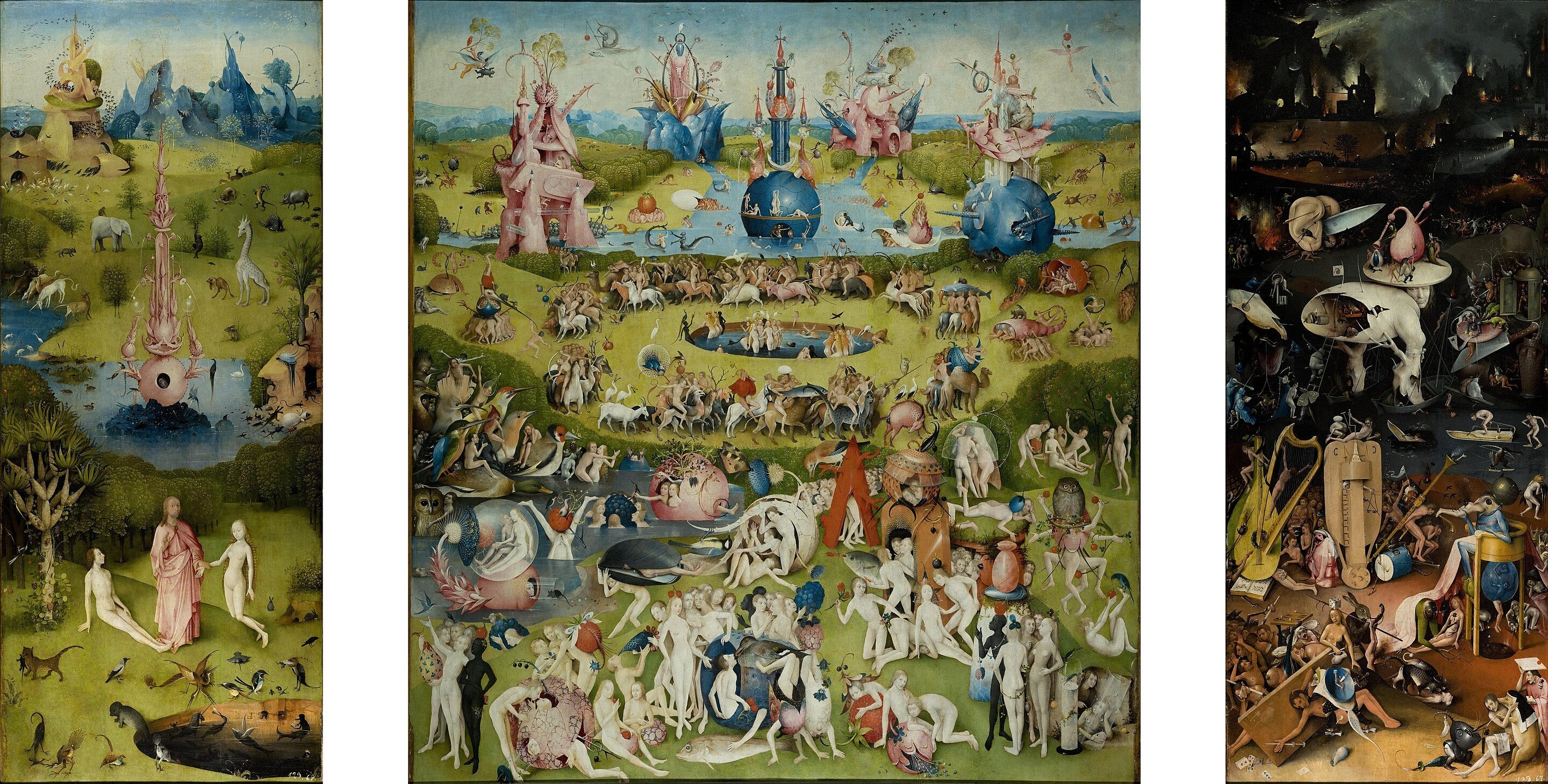Ogród rozkoszy - Hieronymus Bosch