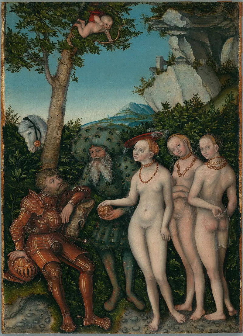Sąd Parysa - Lucas Cranach Starszy