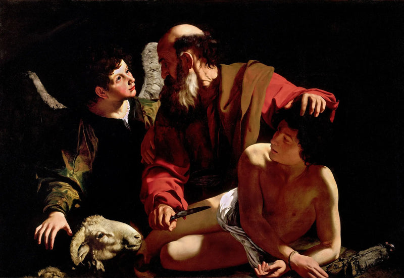 Ofiara Izaaka - Caravaggio