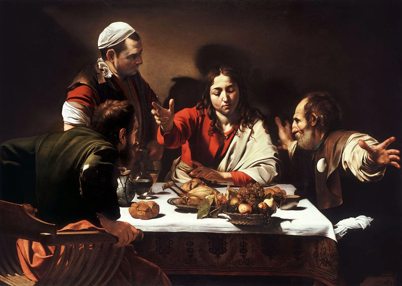 Wieczerza w Emaus - Caravaggio
