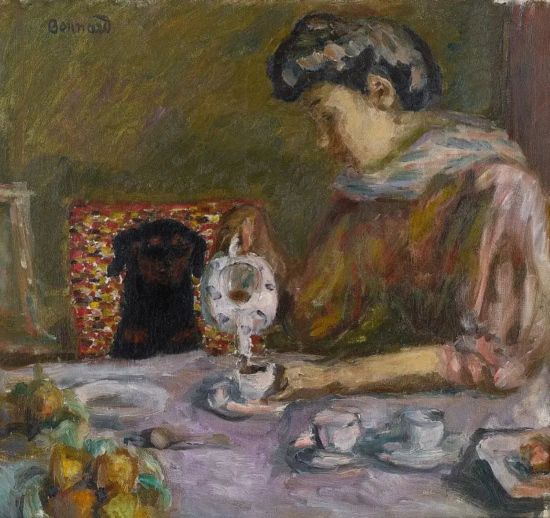Kawiarnia - Pierre Bonnard
