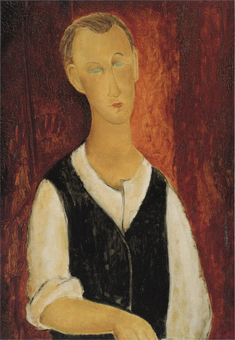 Młody chłop - Amedeo Modigliani
