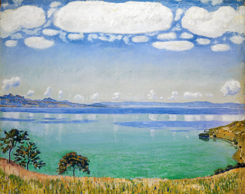 Jezioro Genewskie z Chexbres - Ferdinand Hodler
