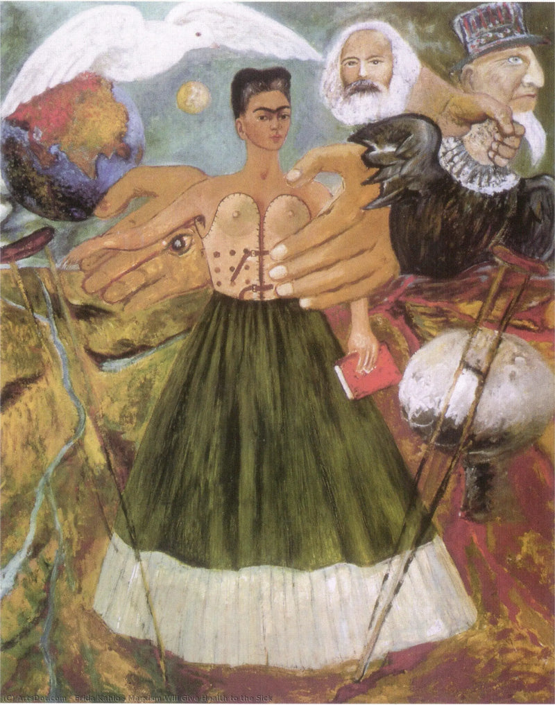 Marksizm przyniesie zdrowie chorym - Frida Kahlo
