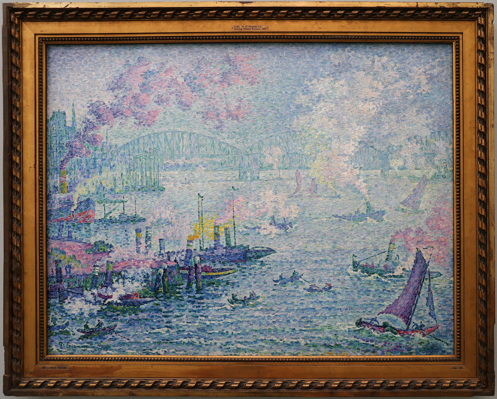 Port w Rotterdamie - Paul Signac