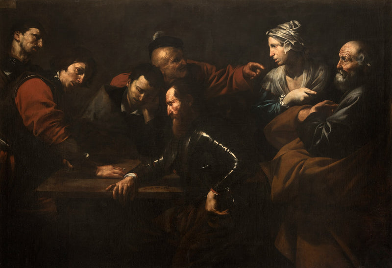 Zaprzeczenie świętego Piotra - Jusepe de Ribera