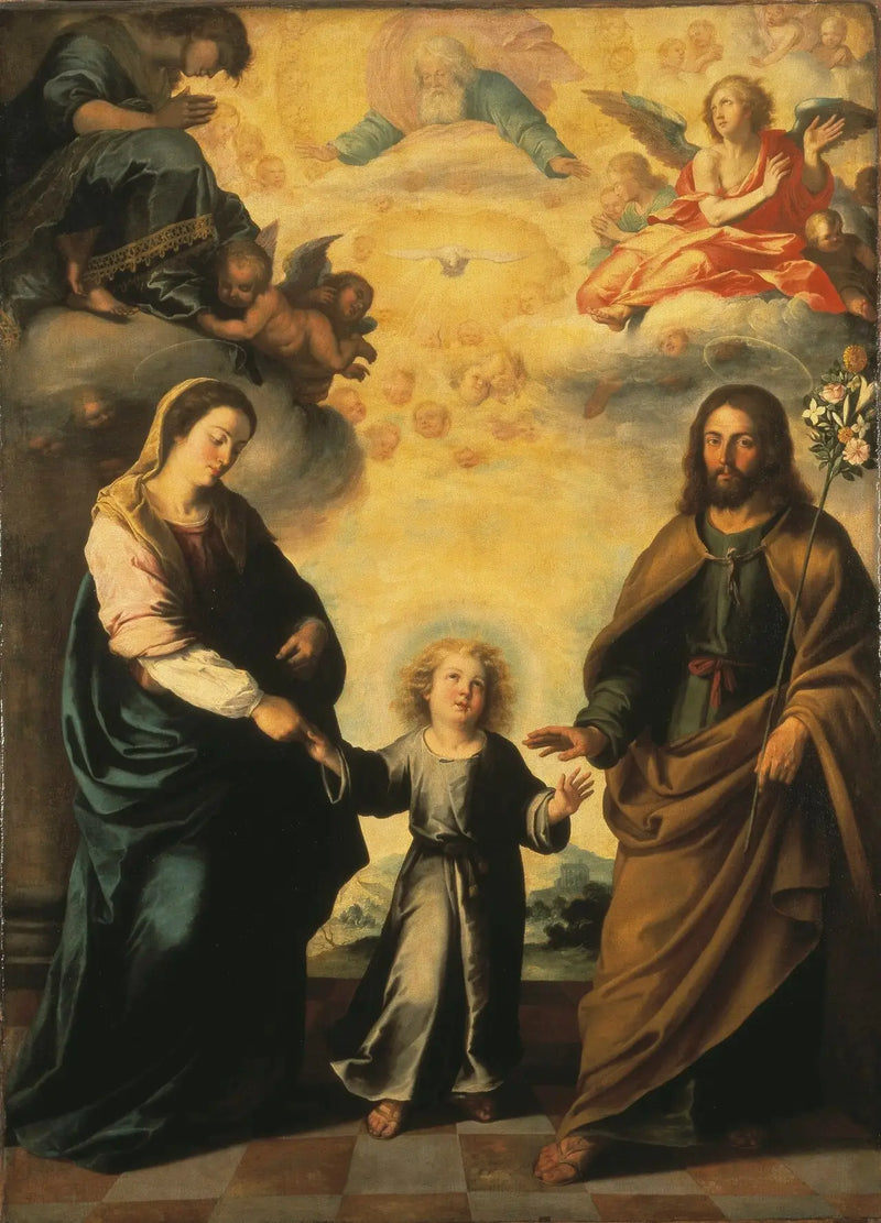 Powrót Świętej Rodziny z Egiptu - Bartolomé Esteban Murillo