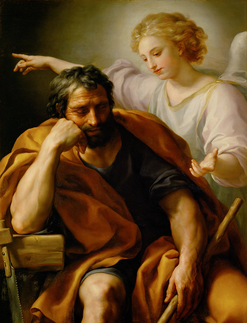 Sen świętego Józefa - Anton Raphael Mengs
