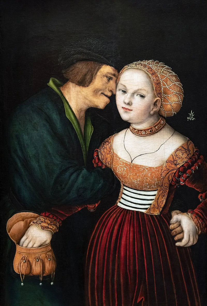 Niezgodni kochankowie - Lucas Cranach Starszy