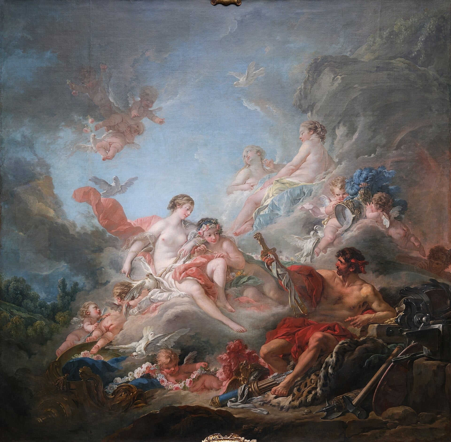 Les Forges de Vulcain - François Boucher