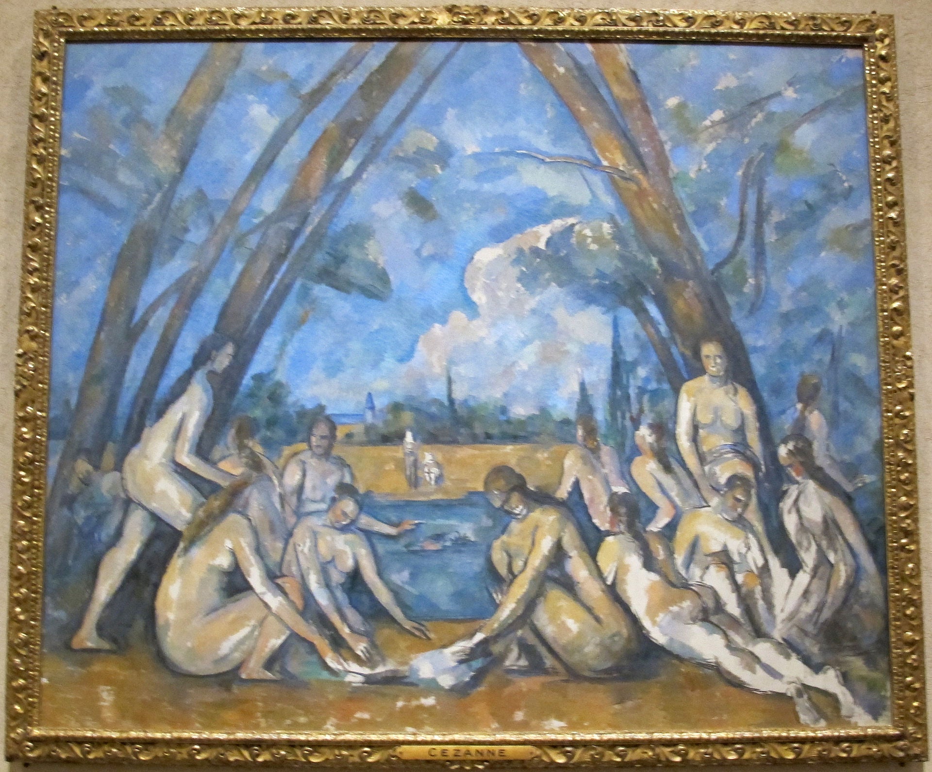 Wielkie Kąpiące się - Paul Cézanne