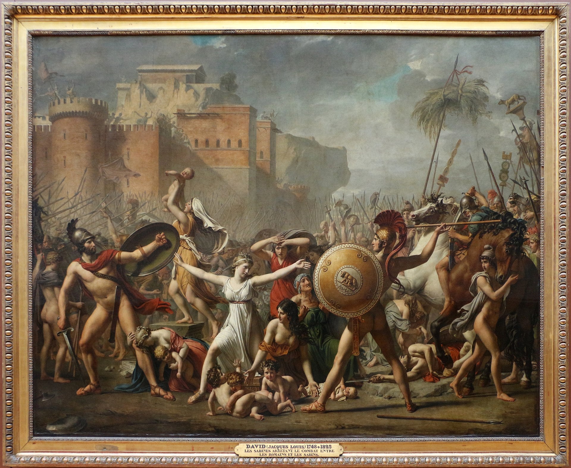 Sabinki - Jacques-Louis David