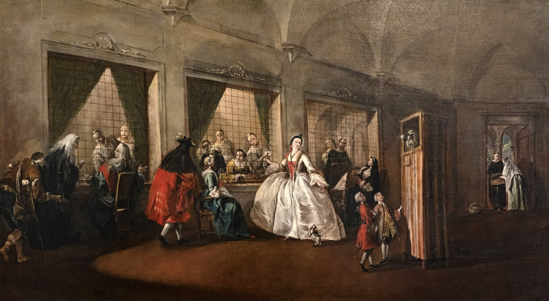 Salon Nones z San Zaccaria - Francesco Guardi