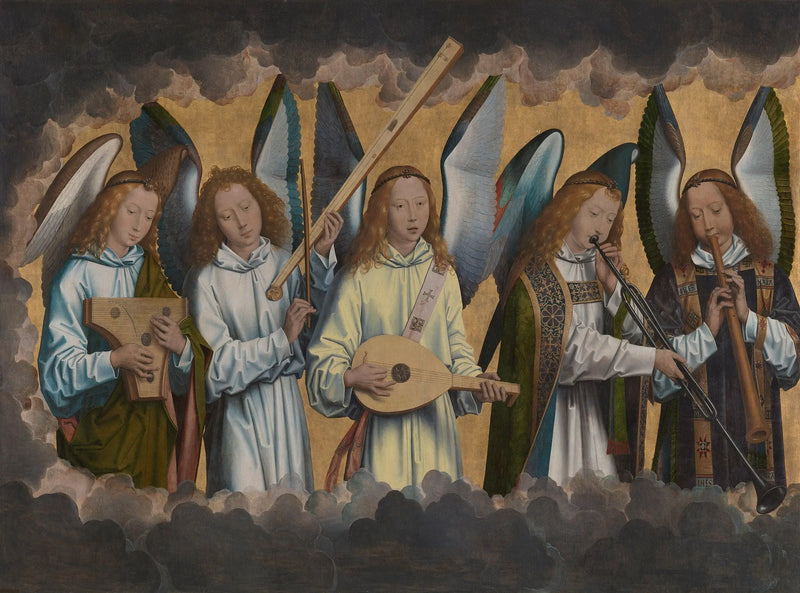 Anioły muzykujące - Hans Memling