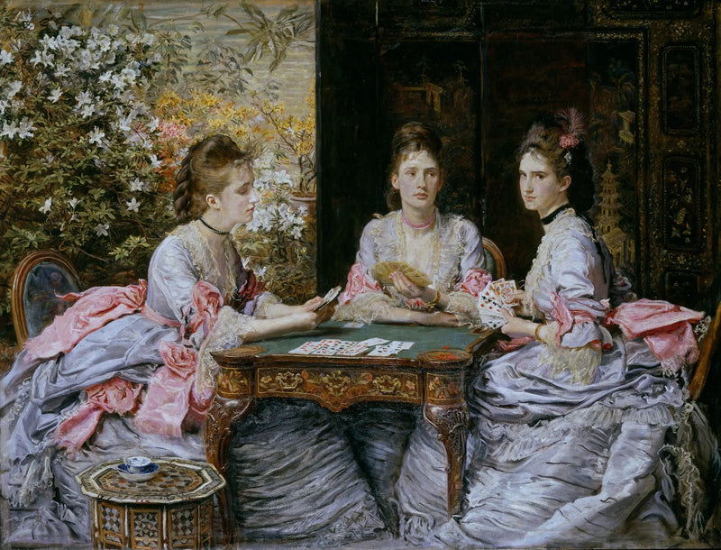 Serce są atutami - John Everett Millais