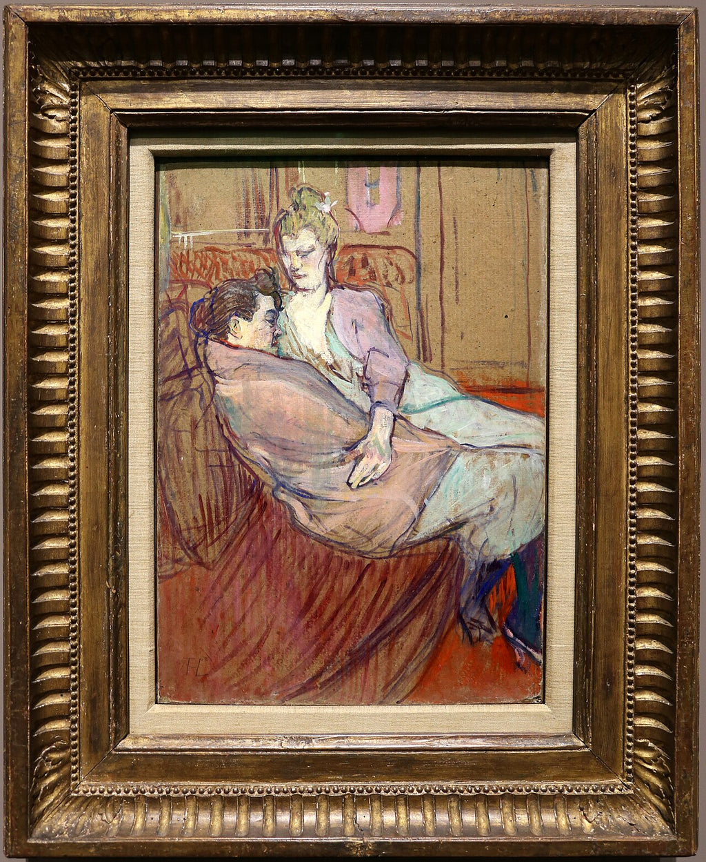 Dwaj przyjaciele - Henri de Toulouse-Lautrec