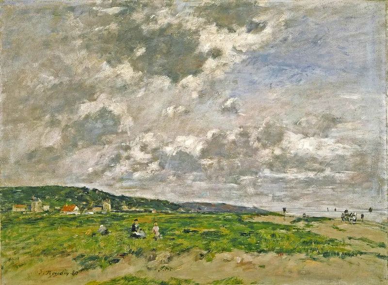 Wydmy Tourgeville - Eugène Boudin