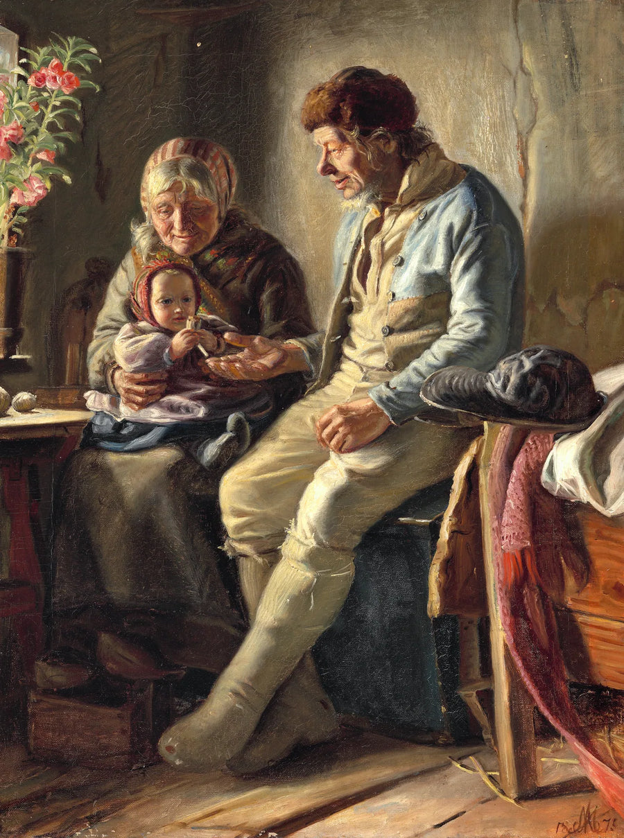 Dziadkowie. - Michael Peter Ancher