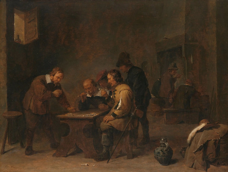 Gracze - David Teniers Młodszy