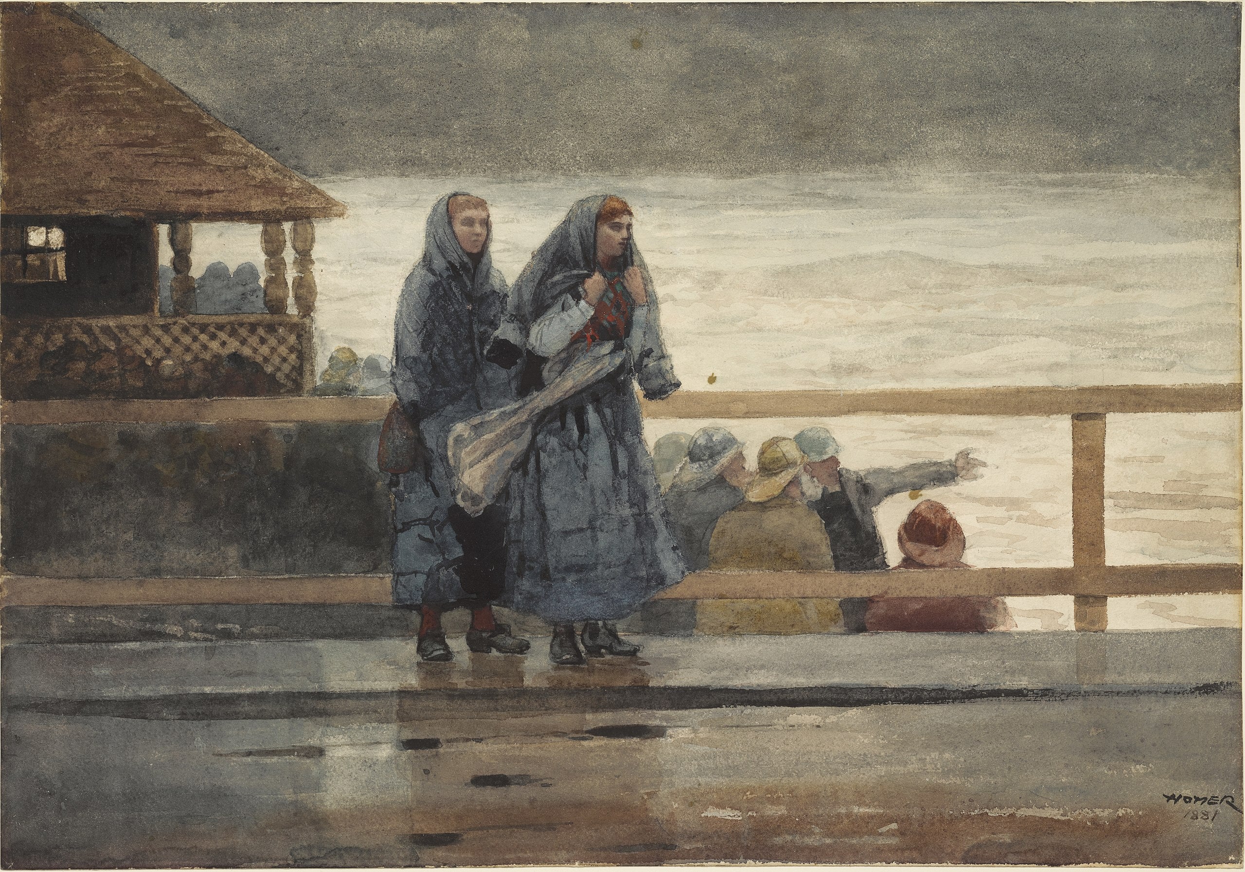 Les périls de la mer - Winslow Homer
