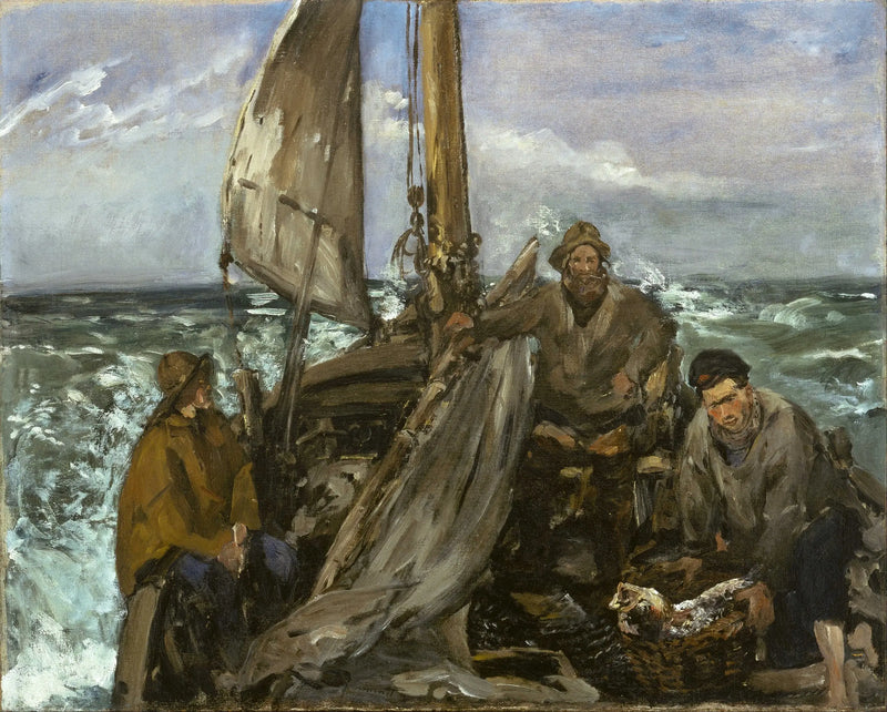 Pracownicy morza - Édouard Manet