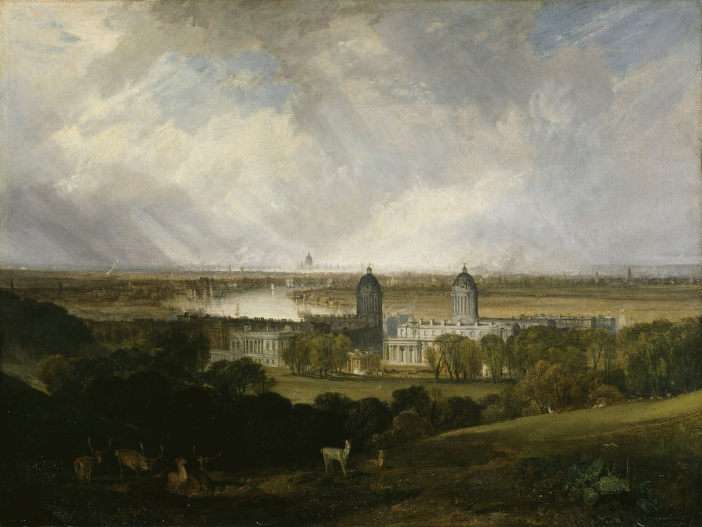 Londyn z Parku Greenwich - J. M. W. Turner