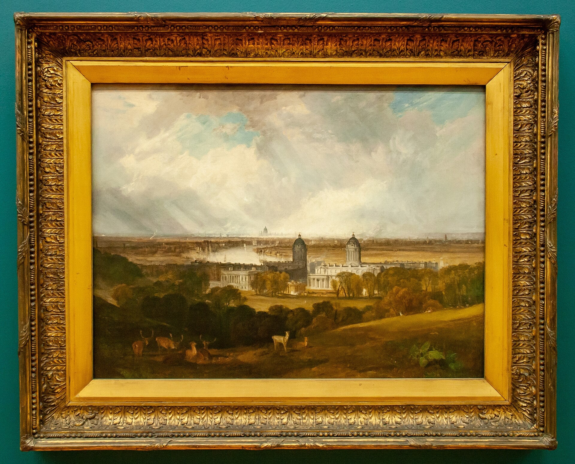 Londyn z Parku Greenwich - J. M. W. Turner