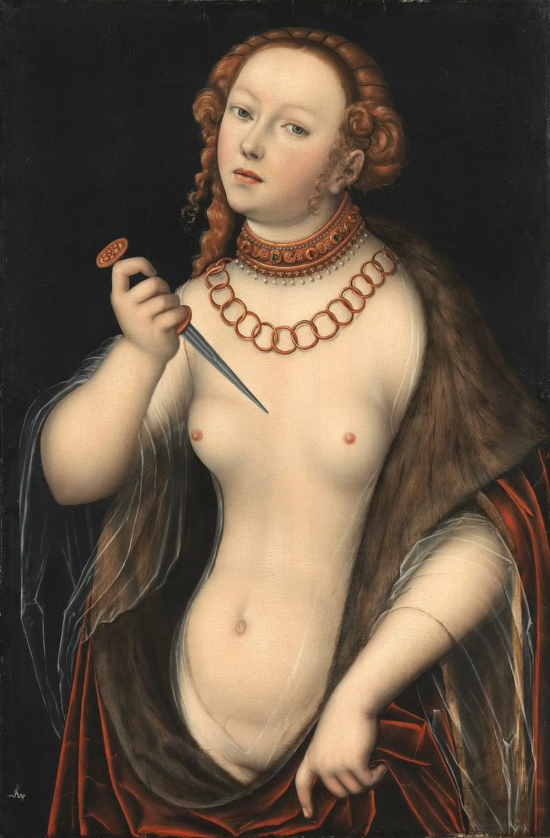 Lucrezia - Lucas Cranach Starszy