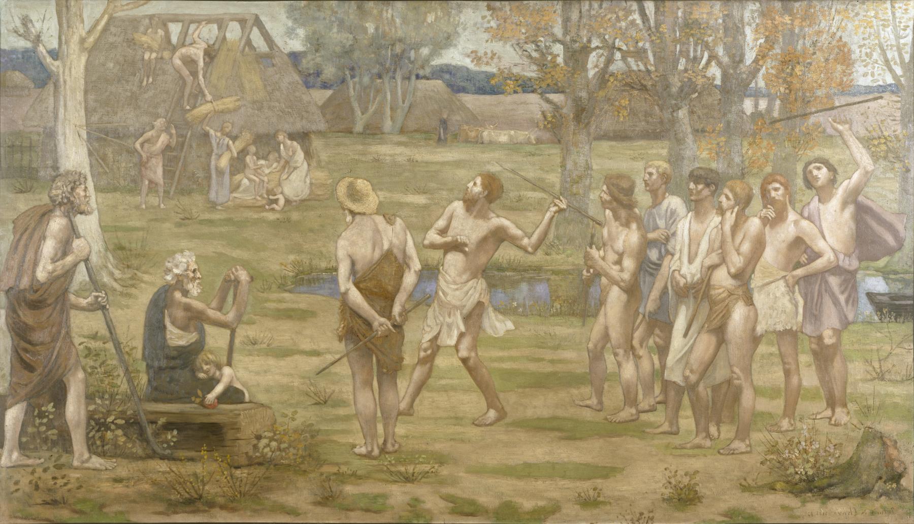 Ludus pro patria - Pierre Puvis de Chavannes