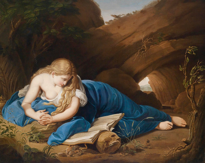 Madeleine pokutująca - Pompeo Batoni
