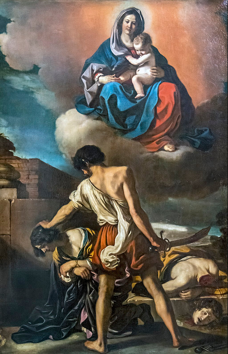 Męczeństwo świętego Jana i świętego Pawła - Guercino