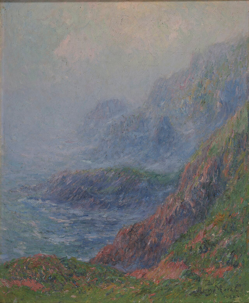 Poranna mglista na Ouessant - Henry Moret