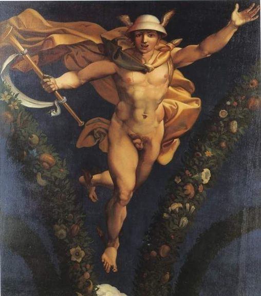 Merkury - Jean-Auguste-Dominique Ingres